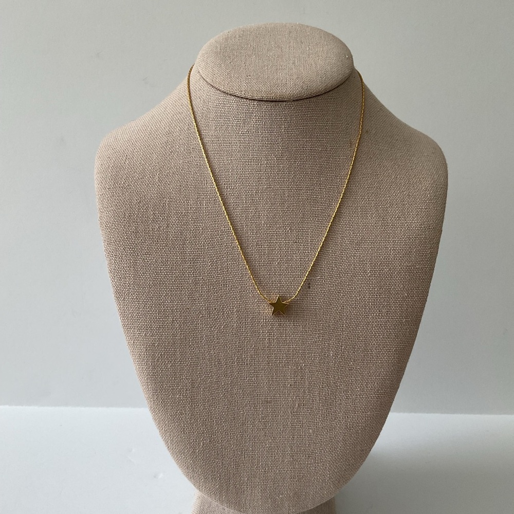 Madewell Mini Star Gold Necklace